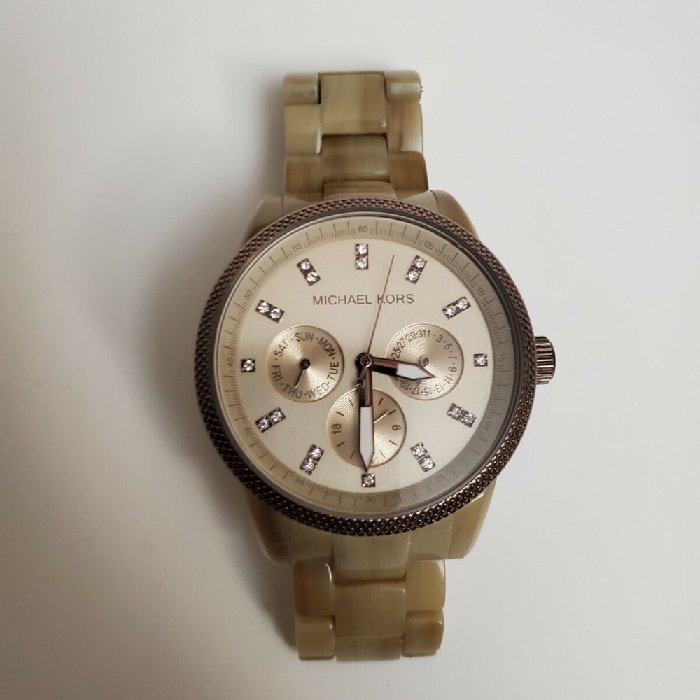 Michael Kors Ladies Ritz Sand Mk5641 Watch